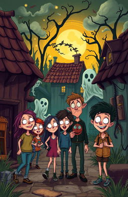 A unique blend of horror and comedy featuring a close-knit group of friends embarking on an adventure in a quirky, eerie village