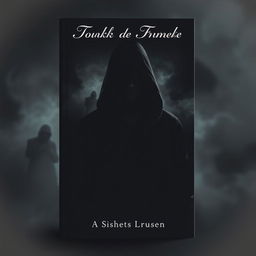 A dark and mysterious book cover featuring the silhouette of a hooded young man, set against a shadowy background that evokes a sense of suspense and intrigue