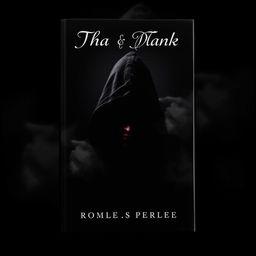 A dark and mysterious book cover featuring the silhouette of a hooded young man, set against a shadowy background that evokes a sense of suspense and intrigue