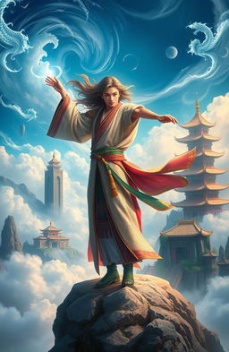 A young man known as the Sky Conqueror embarks on a quest to reach the peak of spiritual power in a breathtaking Chinese fantasy setting