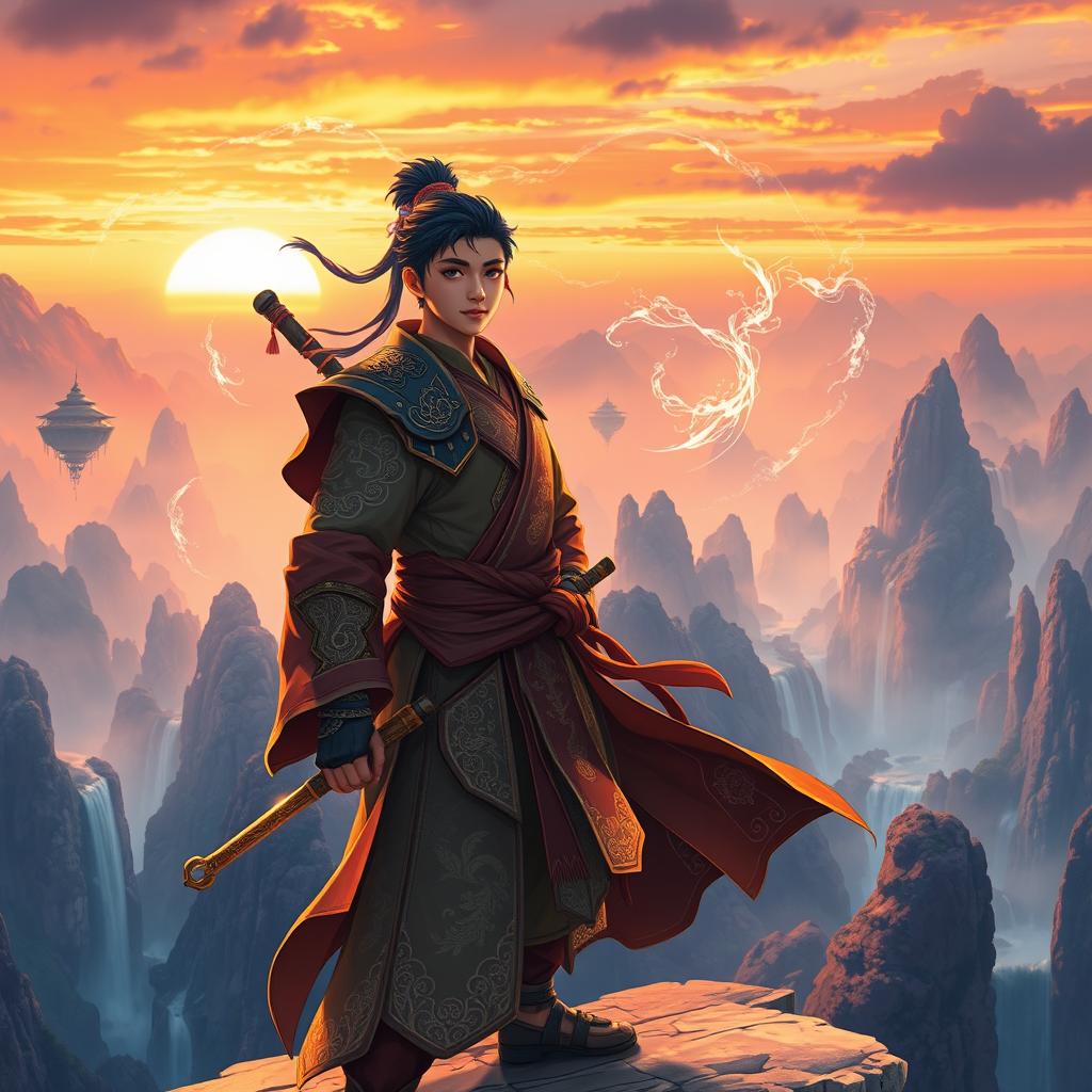 A young man known as the Sky Conqueror strives to reach the pinnacle of spiritual power in a stunning Chinese fantasy world