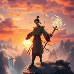 A young man known as the Sky Conqueror strives to reach the pinnacle of spiritual power in a stunning Chinese fantasy world