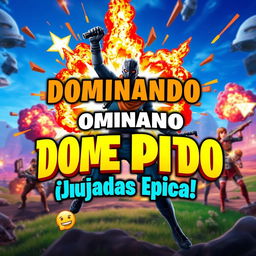 A YouTube video thumbnail for Fortnite themed 'The Pit: Free For All'