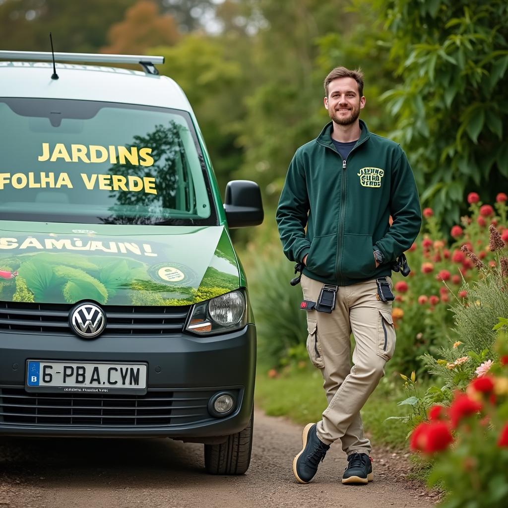 A Volkswagen Caddy 1