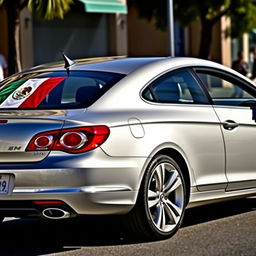 A 2012 silver Volkswagen Passat CC, showcasing its sleek four-door design