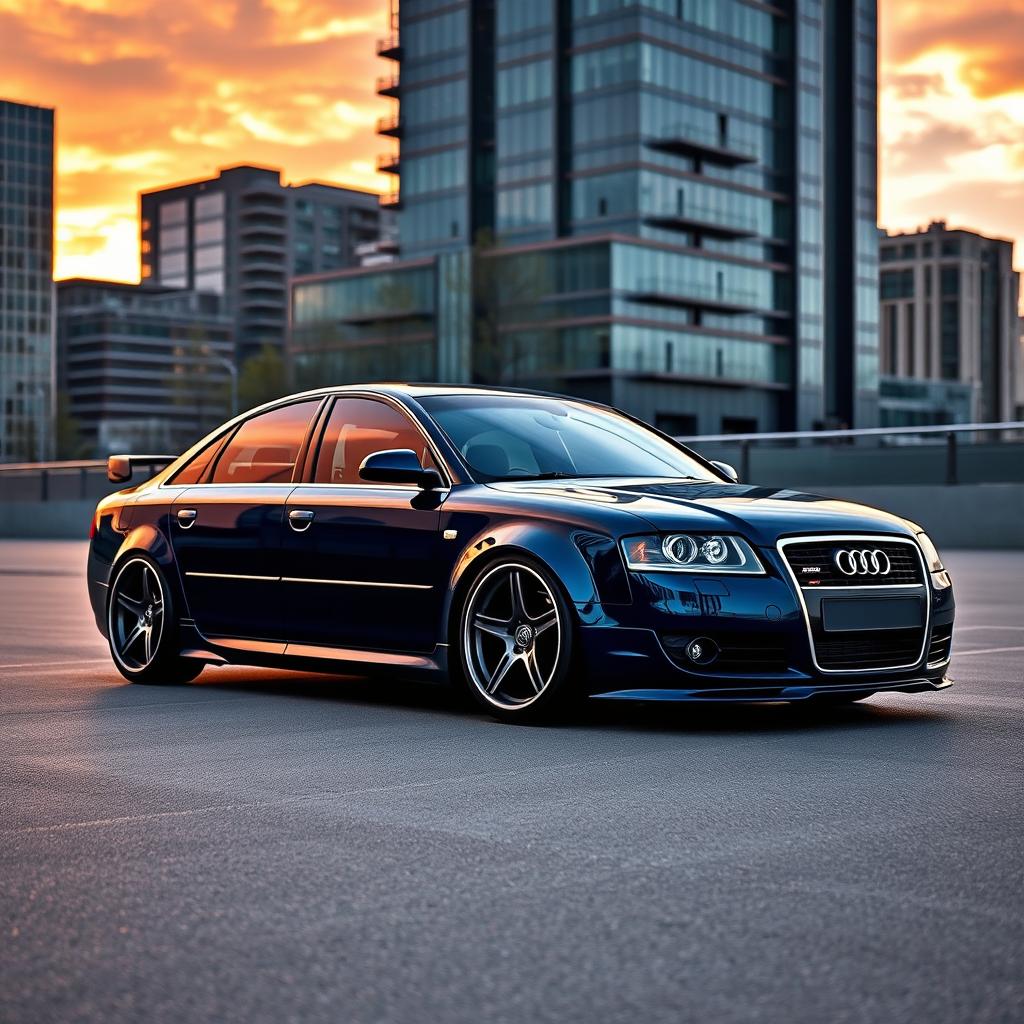 A striking 2003 Audi A6 2