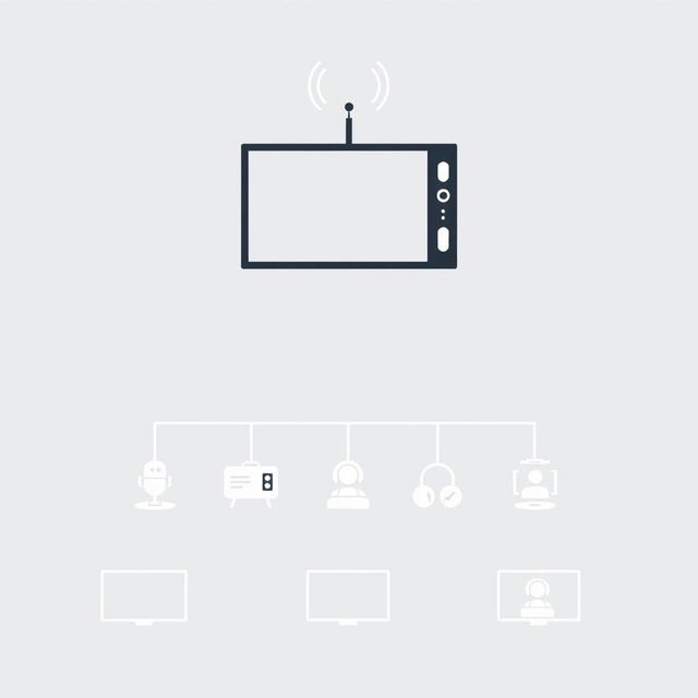 A concise and minimalist illustration of modern digital video broadcasting and communication technologies