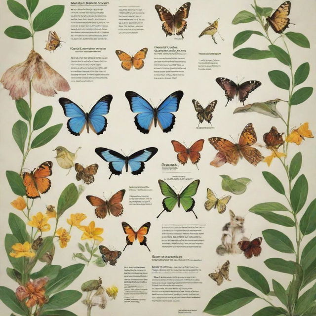 Generate a compelling and informative poster for a biodiversity conservation awareness campaign. Include diverse flora and fauna, depict the protection of ecosystems, and integrate persuasive advertising content.