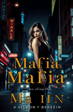 A suspenseful and powerful narrative cover set in the dark world of the mafia