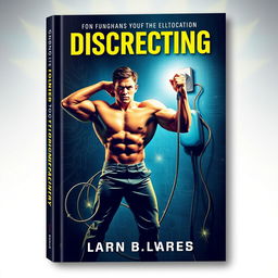 A dynamic book cover featuring a powerful person pulling a plug from the wall, symbolizing the act of disconnecting from the digital world