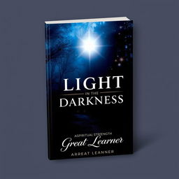 A visually striking book cover for 'Light in the Darkness' by Great Learner