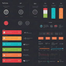 An engaging infographic showing the functioning and comparison of Tesla batteries and operational data store (ODS), complete with vibrant colors, icons, and easy-to-understand statistics