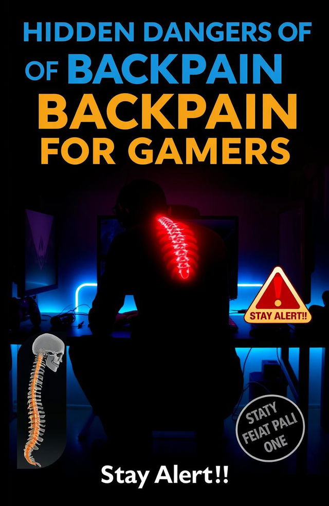 A dimly lit gaming setup featuring a silhouetted gamer hunched over a keyboard and monitor, immersed in a gaming session