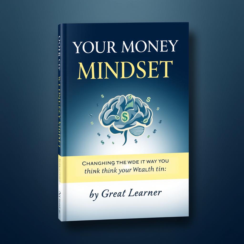 Book cover design for 'Your Money Mindset: Changing the Way You Think About Wealth' by Great Learner