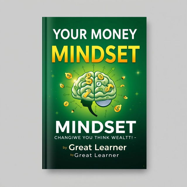 Book cover design for 'Your Money Mindset: Changing the Way You Think About Wealth' by Great Learner