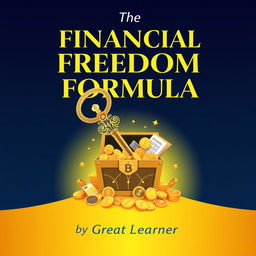 Front cover design for 'The Financial Freedom Formula' by Great Learner