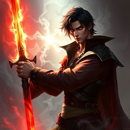 Alistar Bloodthirst, a compelling vampire male from Ixalan, aged 132 years yet resembling a 27-year-old human