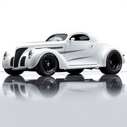 1939 Chevrolet Coupe reimagined as a supercar with a widebody design