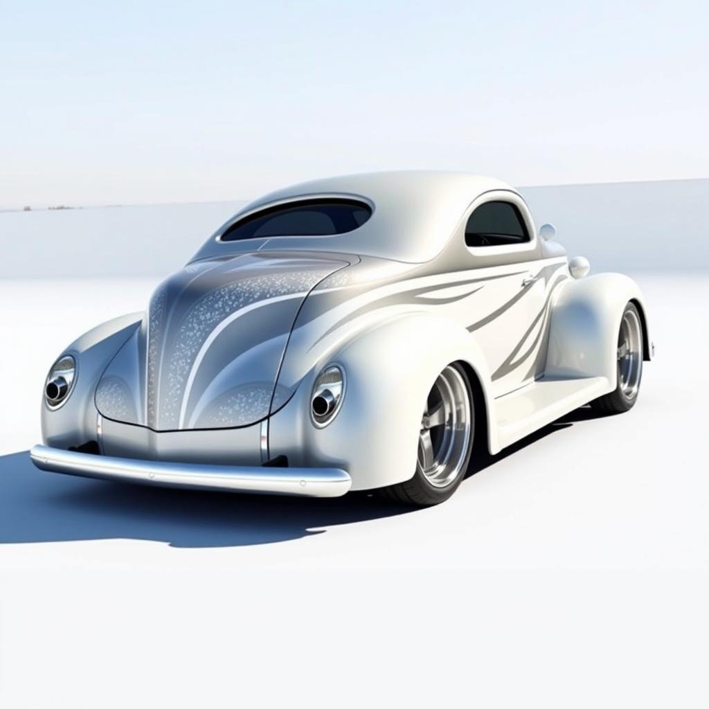 1939 Chevrolet Coupe transformed into a supercar with a widebody design