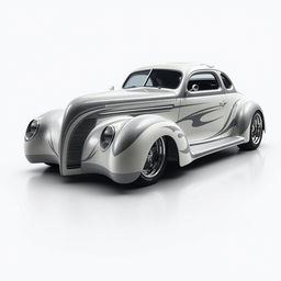 1939 Chevrolet Coupe transformed into a supercar with a widebody design