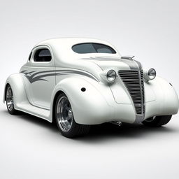 1939 Chevrolet Coupe transformed into a supercar with a widebody design