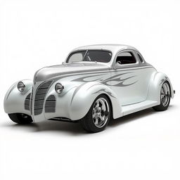 1939 Chevrolet Coupe transformed into a supercar with a widebody design