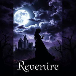 A book cover for a dark romance novel titled 'Reveriere'