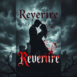 A book cover for a dark romance novel titled 'Reveriere'