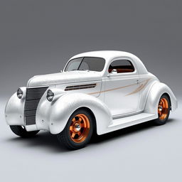 Super widebody 1939 Chevrolet Coupe transformed into an impressive supercar