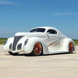 Super widebody 1939 Chevrolet Coupe transformed into an impressive supercar