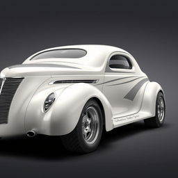 Speed-oriented widebody 1939 Chevrolet Coupe reimagined as a supercar with off-road capabilities