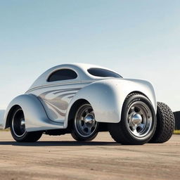 Speed-oriented widebody 1939 Chevrolet Coupe reimagined as a supercar with off-road capabilities