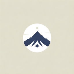 A chic and modern logo for 'Summit Stays', representing luxury and comfort. It should incorporate elements of a mountain summit to depict the high-end vacation experience they provide.