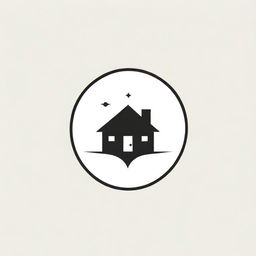 A unique logo for an alternative rock band called 'Safe House'. The design should be edgy and contemporary, reflecting the band's style, suitable for posters, merchandise and promotional materials.