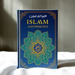 A visually striking book cover representing the connection between Islam and mathematics