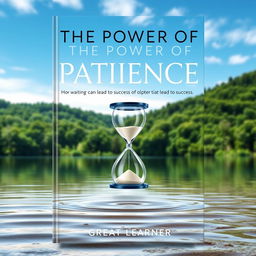 A visually captivating book cover for 'The Power of Patience: How Waiting Can Lead to Success' by Great Learner