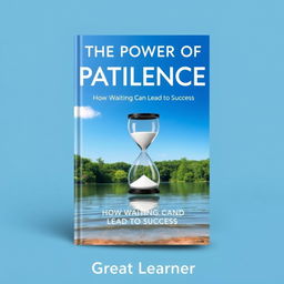 A visually captivating book cover for 'The Power of Patience: How Waiting Can Lead to Success' by Great Learner