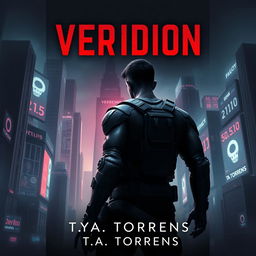 A captivating ebook cover for 'Veridion' by T