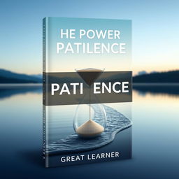 A book cover design for 'The Power of Patience: How Waiting Can Lead to Success' by Great Learner