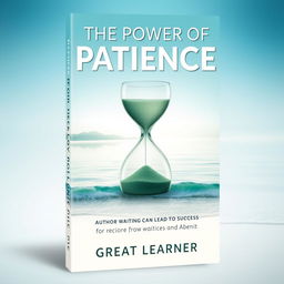 A book cover design for 'The Power of Patience: How Waiting Can Lead to Success' by Great Learner