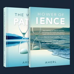 A book cover design for 'The Power of Patience: How Waiting Can Lead to Success' by Great Learner