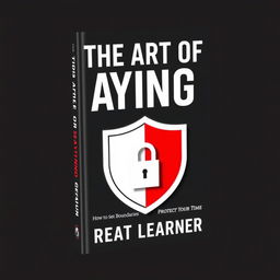 A book cover for 'The Art of Saying No: How to Set Boundaries and Protect Your Time' by Great Learner