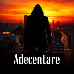 A captivating movie poster for a film titled 'Adecentare'