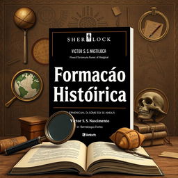 A book cover for 'Formação Histórica' (Historical Formation) authored by Victor S