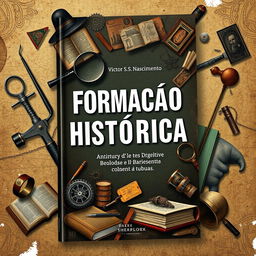 A book cover for 'Formação Histórica' (Historical Formation) authored by Victor S