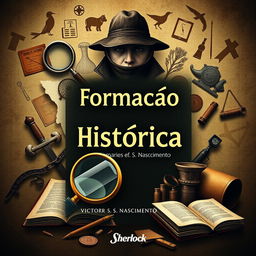 A book cover for 'Formação Histórica' (Historical Formation) authored by Victor S