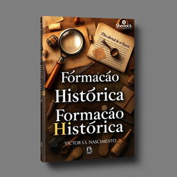 A captivating book cover for 'Formação Histórica' (Historical Formation) by Victor S