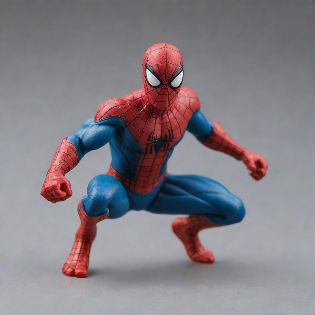 A dynamic image of Spiderman in action, sized to 8cm x 2cm.