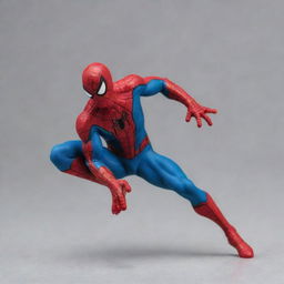 A dynamic image of Spiderman in action, sized to 8cm x 2cm.