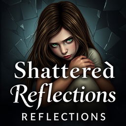 A book cover for the story titled 'Shattered Reflections'